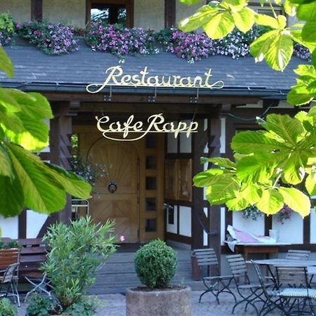 Hotel Restaurant Cafe Rapp ケーニヒスフェルト・イム・シュヴァルツヴァルト エクステリア 写真